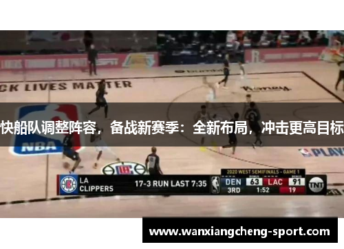 快船队调整阵容，备战新赛季：全新布局，冲击更高目标